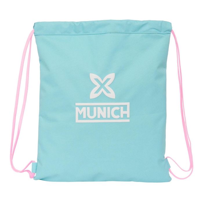 Bolsa Mochila con Cuerdas Munich Heaven Azul cielo 35 x 40 x 1 cm 0 Bolsa Mochila con Cuerdas Munich Heaven Azul cielo 35 x 40 x 1 cm 0