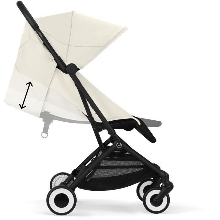 CYBEX - Cochecito ultracompacto y cómodo - ORFEO - 4 ruedas - Canvas White 2 CYBEX - Cochecito ultracompacto y cómodo - ORFEO - 4 ruedas - Canvas White 2