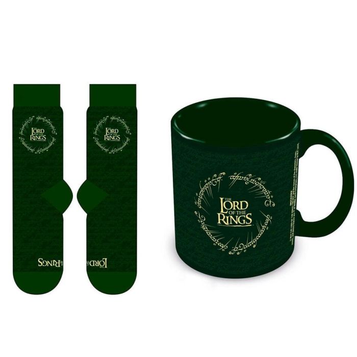 Set Taza y Calcetines El Señor de los Anillos 2