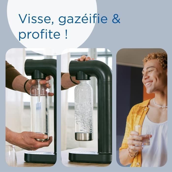 Máquina de agua con gas BRITA sodaONE - negra 3 Máquina de agua con gas BRITA sodaONE - negra 3