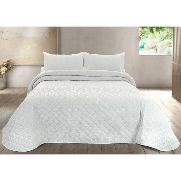 Colcha Pierre Cardin EGNA Blanco Cama de 135 0 Colcha Pierre Cardin EGNA Blanco Cama de 135 0