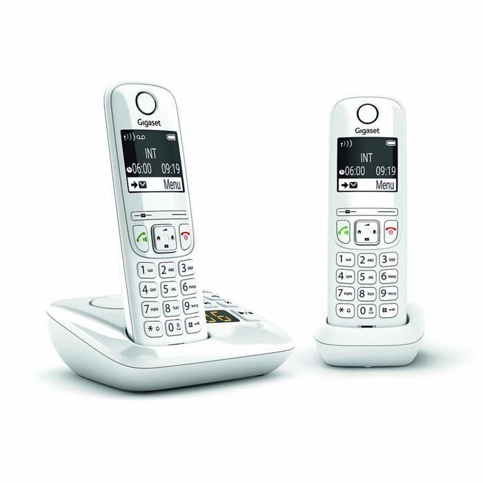 Teléfono fijo GIGASET AS690 A Duo Blanco 1 Teléfono fijo GIGASET AS690 A Duo Blanco 1