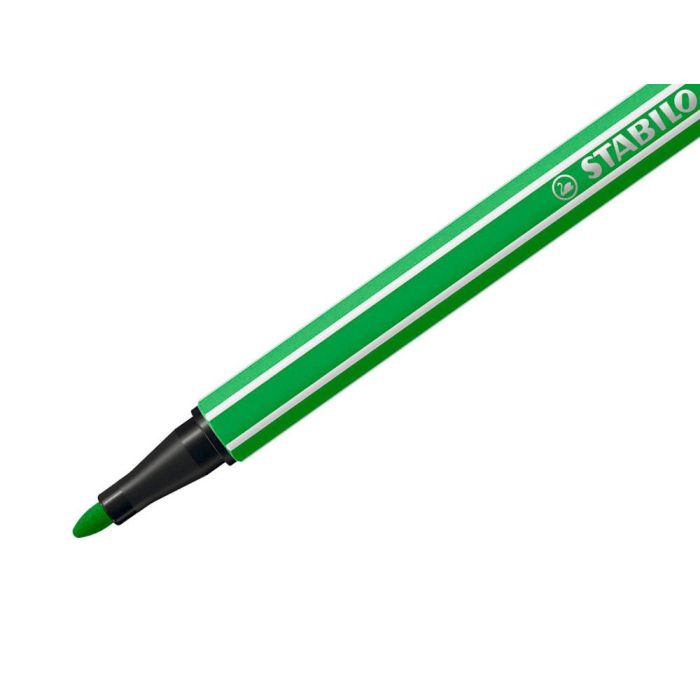 Stabilo Rotulador Pen 68 Verde Hoja Caja 10 Ud 3