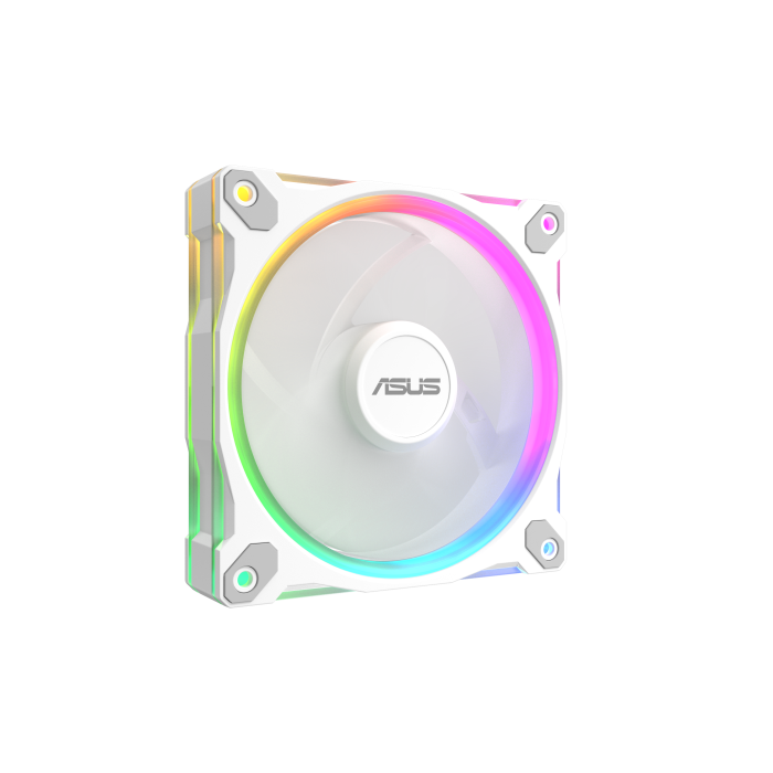Asus 90DA00L3-B09000 Prime MR120 Fan ARGB Reverse 12 cm Blanco Carcasa de Ordenador