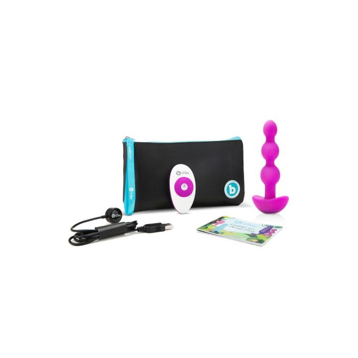 Bolas Anales de Triplet Moradas B-Vibe 92740 Rosa 4 Bolas Anales de Triplet Moradas B-Vibe 92740 Rosa 4