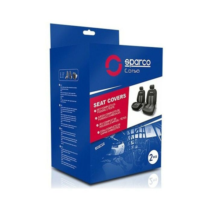 Fundas para Asientos de Coche Sparco S-Line Universal (6 Piezas) Fundas para Asientos de Coche Sparco S-Line Universal (6 Piezas)