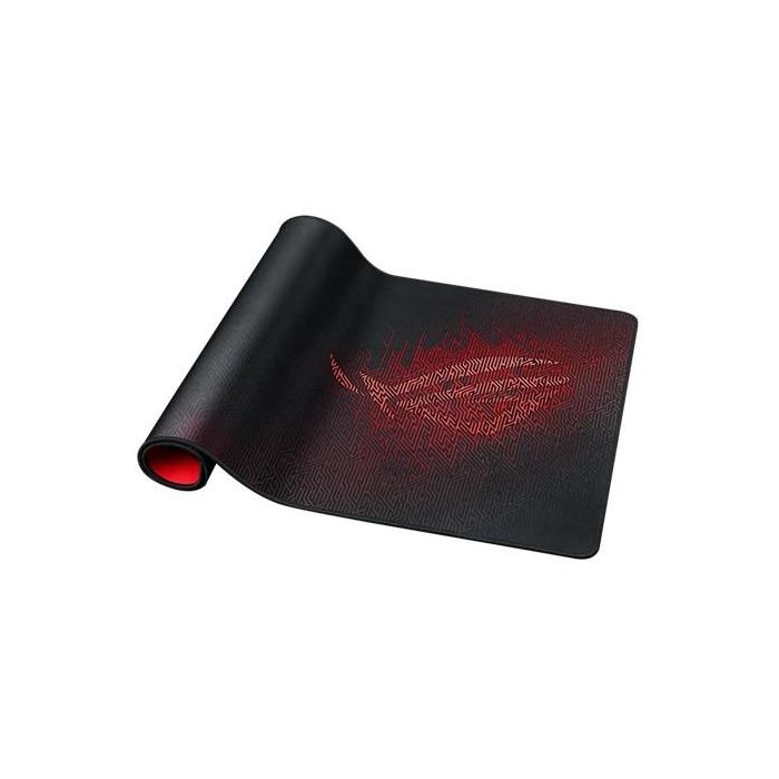 ASUS ROG Sheath Alfombrilla de Ratón Gaming, Grande (900x440mm), Tela y Caucho Antideslizante, Diseño Cómodo, Negro/Rojo 2 ASUS ROG Sheath Alfombrilla de Ratón Gaming, Grande (900x440mm), Tela y Caucho Antideslizante, Diseño Cómodo, Negro/Rojo 2