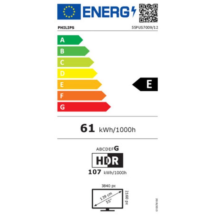 Smart TV Philips 55PUS7009 4K Ultra HD 55" LED 1