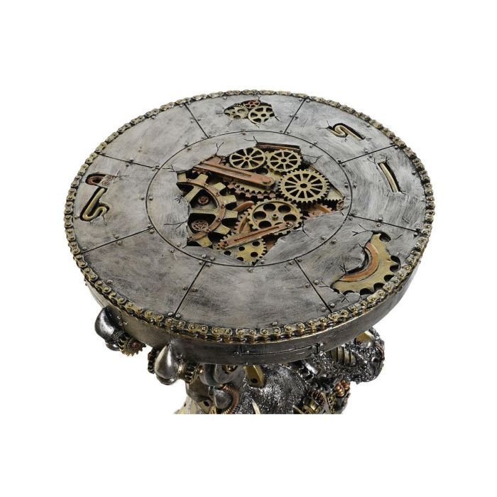 Mesa auxiliar Home ESPRIT Gris Multicolor Resina 36 x 33 x 51 cm 3