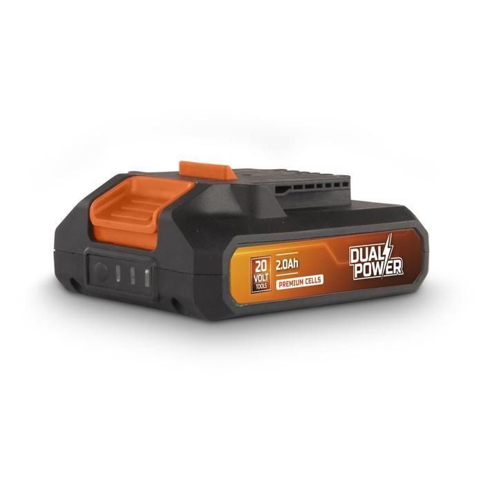 Batería 20V 2AH Dual Power PowDP9021 - solo para herramientas de doble potencia de 20V Batería 20V 2AH Dual Power PowDP9021 - solo para herramientas de doble potencia de 20V