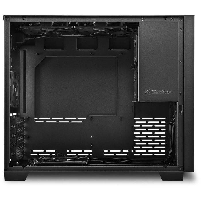 SHARKOON MS-Y1000 Torre PC mATX/ITX con Panel Cristal Negro 5 SHARKOON MS-Y1000 Torre PC mATX/ITX con Panel Cristal Negro 5