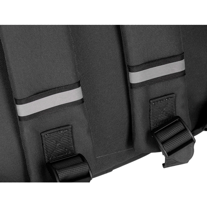 Antartik Mochila 2 asas y bolsillos exteriores negro 300x115x390 mm 10