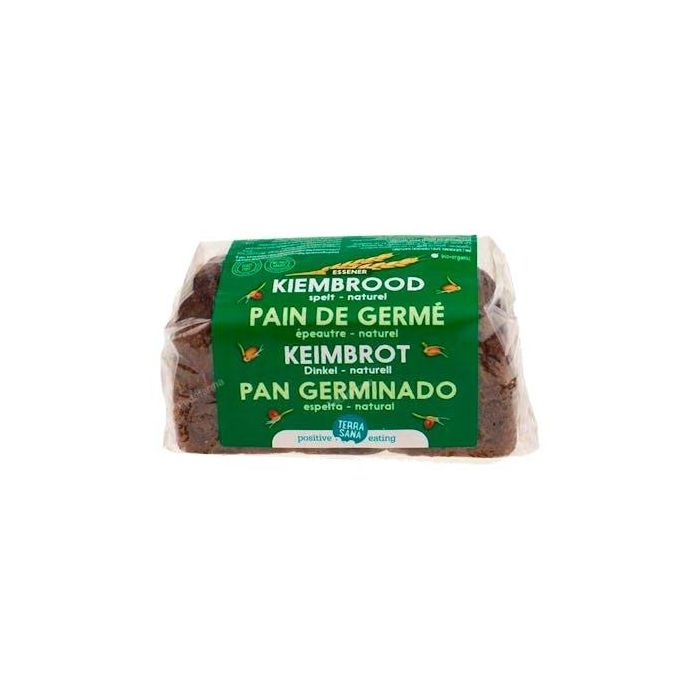 TERRASANA Pan Germinado de Espelta Natural 400 gr Bio
