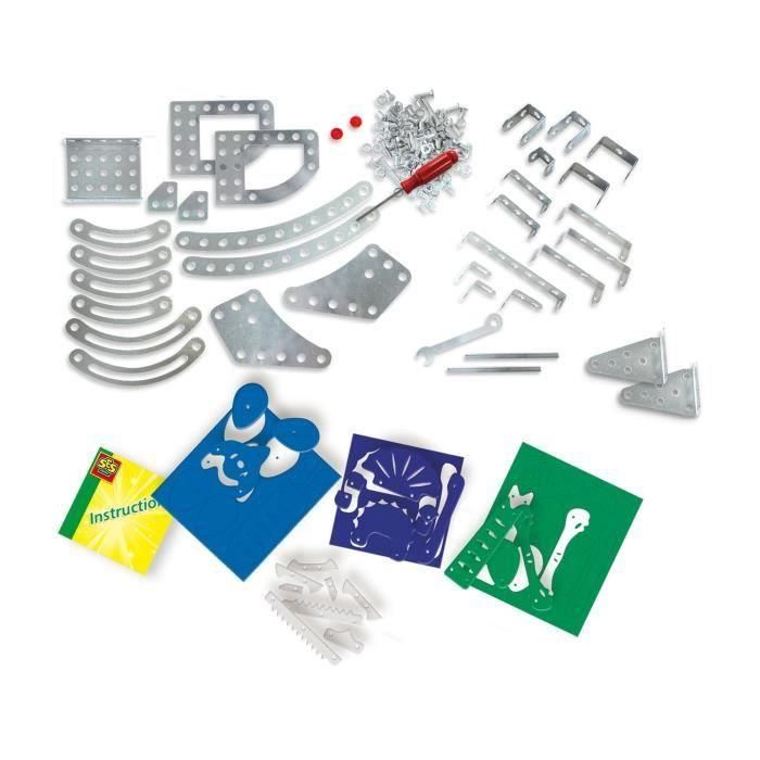 Ses Creative SES8710341149505 Kit de construcción de dinosaurios de metal Triceratops y Spinosaurus Ses Creative SES8710341149505 Kit de construcción de dinosaurios de metal Triceratops y Spinosaurus
