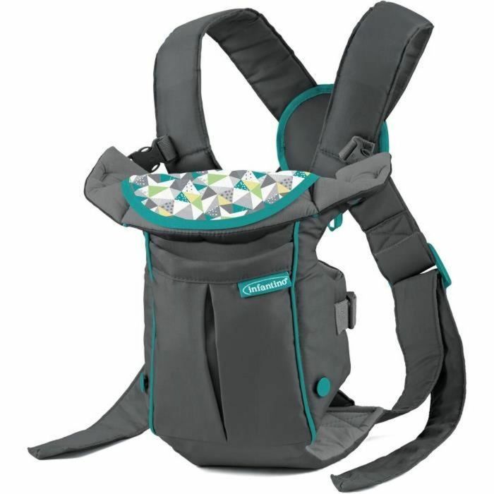 Mochila Portabebé Infantino Gris + 0 Años 0 Mochila Portabebé Infantino Gris + 0 Años 0