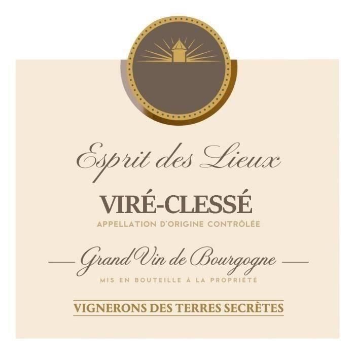 Esprit des Lieux Vignerons des Terres Secretes 2022 Viré-Clessé - Vino blanco de Borgoña 1 Esprit des Lieux Vignerons des Terres Secretes 2022 Viré-Clessé - Vino blanco de Borgoña 1