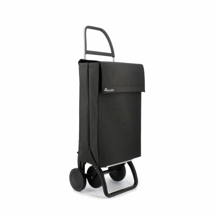 Carro de Compra Rolser Jean Tweed Negro 43 L