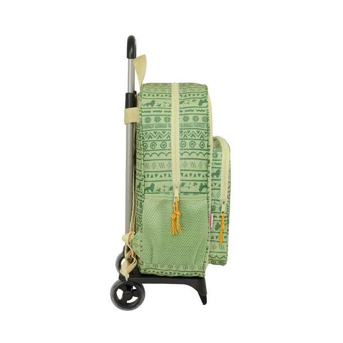 Mochila Escolar con Ruedas Mufasa Verde Beige 33 x 42 x 14 cm 2 Mochila Escolar con Ruedas Mufasa Verde Beige 33 x 42 x 14 cm 2