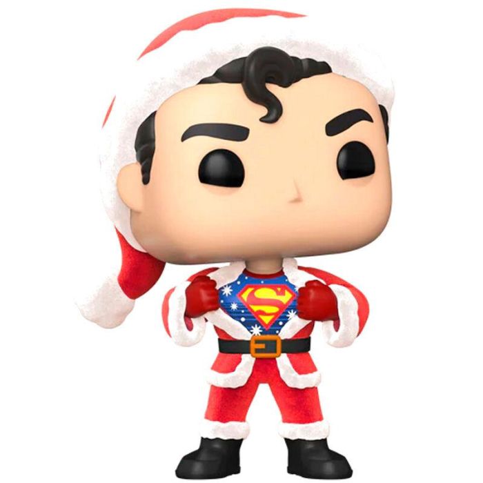 Set figura POP & Tee DC Comics Superman Exclusive Flocked 2