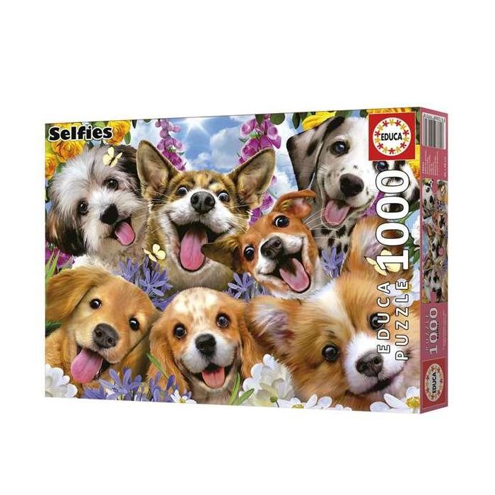 Puzzle 1000 piezas selfie de perritos 5 Puzzle 1000 piezas selfie de perritos 5