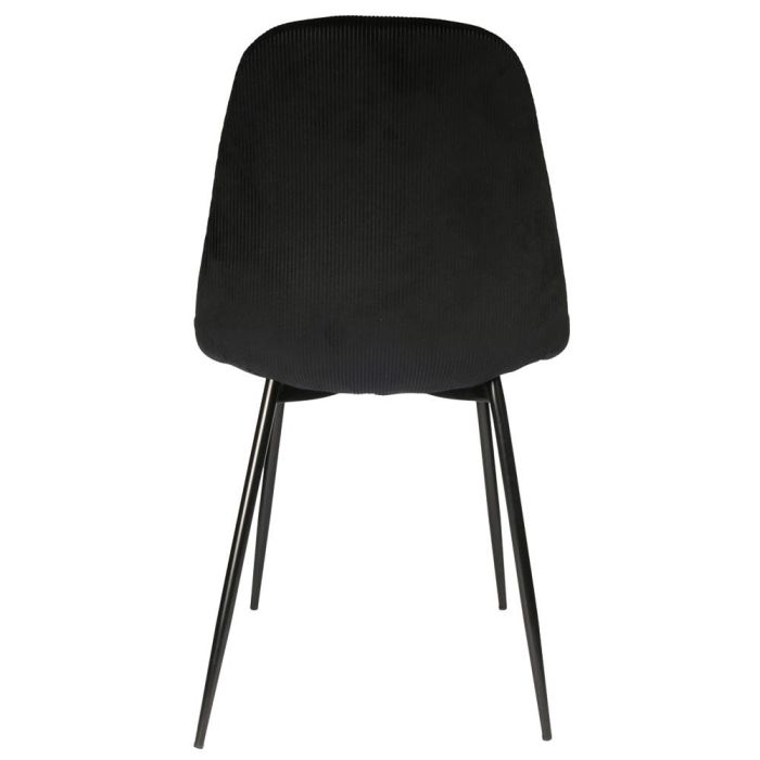 Silla Terciopelo Negra Giulia Home Deco Factory 3