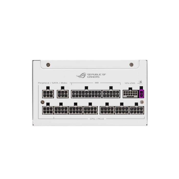 ASUS ROG -STRIX-1000P-GAMING-WHITE unidad de fuente de alimentación 1000 W 20+4 pin ATX ATX Blanco 3