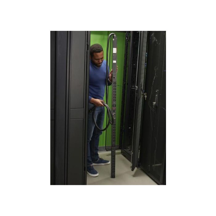 APC APDU9953 Unidad de Distribución de Energía (PDU) Conmutada 24 Salidas AC C13 C19 Negro 0U Monofásica 32A 11