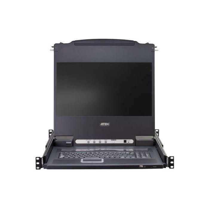 Aten KVM Switch LCD de 17" con Consola Única y Riel, 8 Puertos PS/2-USB VGA para hasta 256 PCs 5 Aten KVM Switch LCD de 17" con Consola Única y Riel, 8 Puertos PS/2-USB VGA para hasta 256 PCs 5