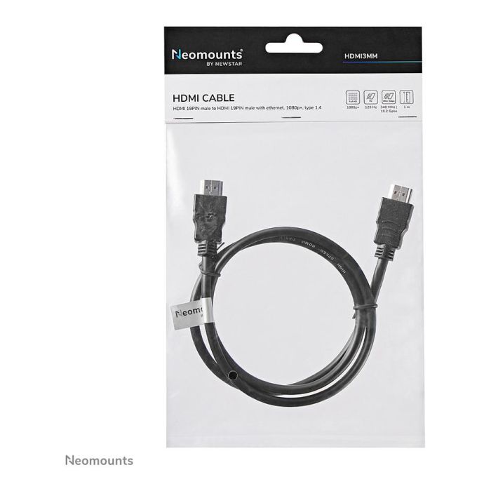 Cable HDMI Neomounts HDMI3MM Negro 1 m 3