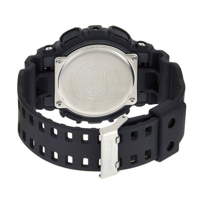 Reloj Hombre Casio G-Shock CLASSIC Negro Plateado (Ø 55 mm) 5 Reloj Hombre Casio G-Shock CLASSIC Negro Plateado (Ø 55 mm) 5
