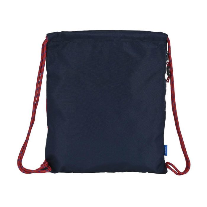 Bolsa Mochila con Cuerdas F.C. Barcelona Corporativa Azul Granate 35 x 40 x 1 cm 1