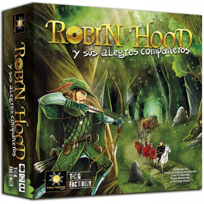 Robin Hood y sus alegres compañeros - Juego de mesa semicooperativo para 1 a 5 jugadores con variante en solitario y cooperativa