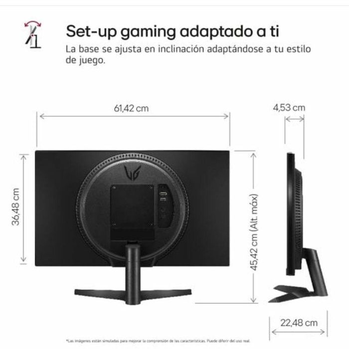 Monitor Gaming LG 27GS60F-B Full HD 27" 180 Hz 2