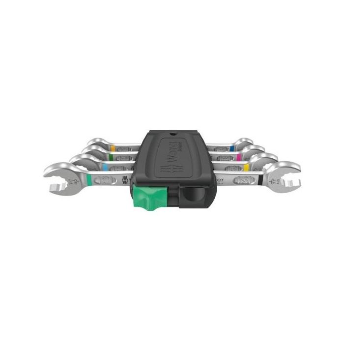 Wera 05020314001 Llaves fijas de carraca Joker 4 Set 1, 6, 7, 8, 9, 10, 11, 12, 13 mm, Acero inoxidable 0 Wera 05020314001 Llaves fijas de carraca Joker 4 Set 1, 6, 7, 8, 9, 10, 11, 12, 13 mm, Acero inoxidable 0