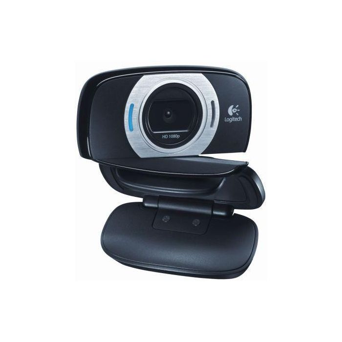 Logitech C615 Webcam Full HD 1080p para Grabación y HD 720p para Videollamadas, Autofocus, 8MP, USB 2.0, Negra para PC/Mac 2