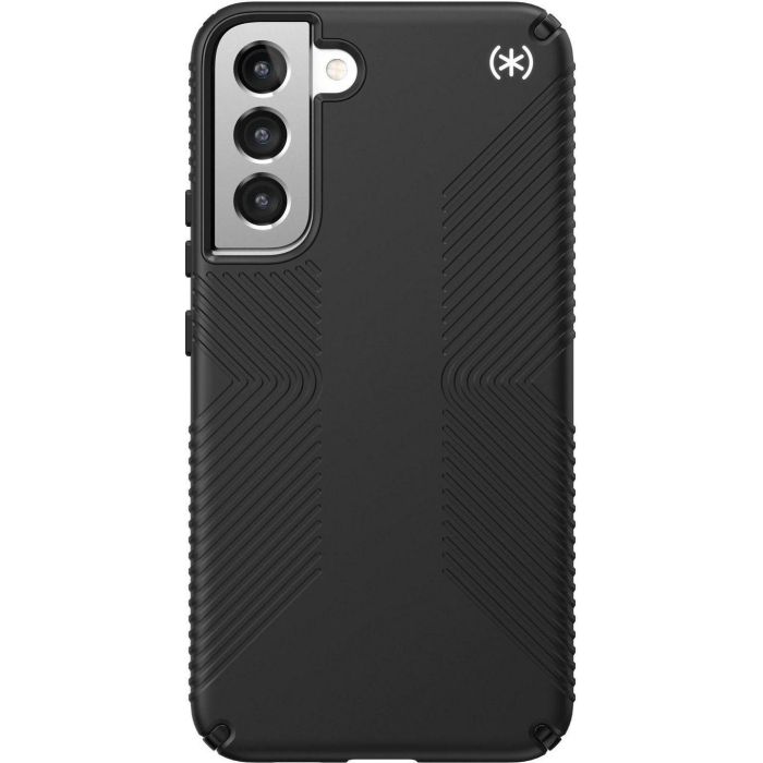 Speck Presidio2 Grip Samsung Galaxy S22+ Case, Black/Black/White 1 Speck Presidio2 Grip Samsung Galaxy S22+ Case, Black/Black/White 1