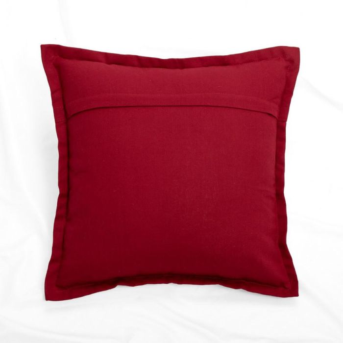 Funda Cojin Navidad Alpina DKD Home Decor Blanco Rojo 1 x 45 x 45 cm (4 Unidades) 1