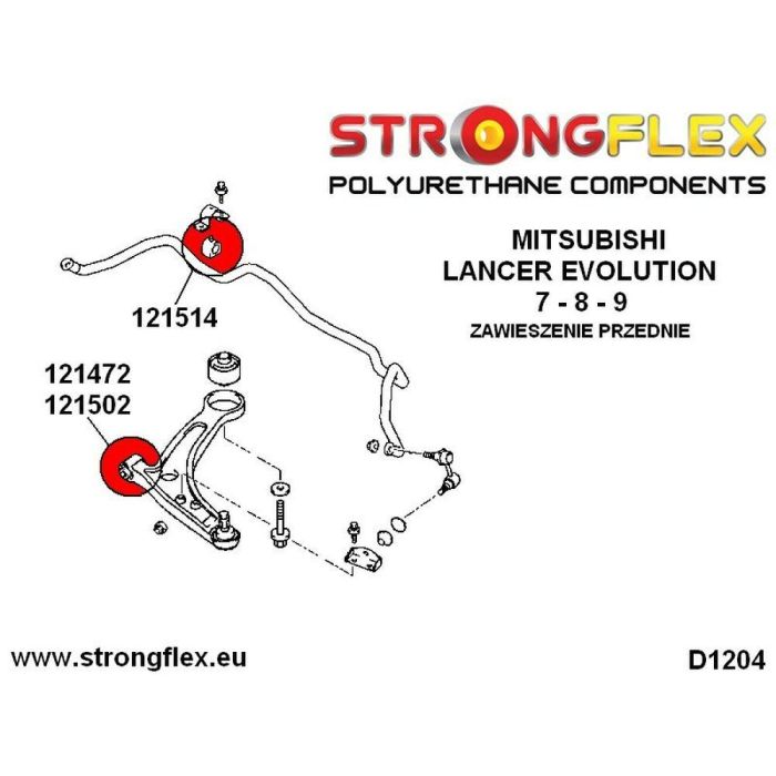 Silentblock Strongflex STF126144B 3 Silentblock Strongflex STF126144B 3