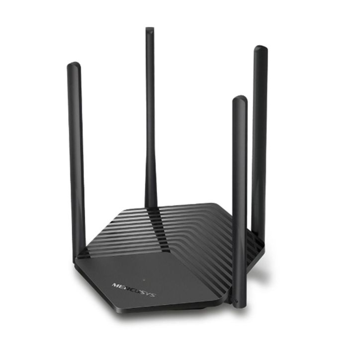 Mercusys MR60X router inalámbrico Gigabit Ethernet Doble banda (2,4 GHz / 5 GHz) Negro 1 Mercusys MR60X router inalámbrico Gigabit Ethernet Doble banda (2,4 GHz / 5 GHz) Negro 1