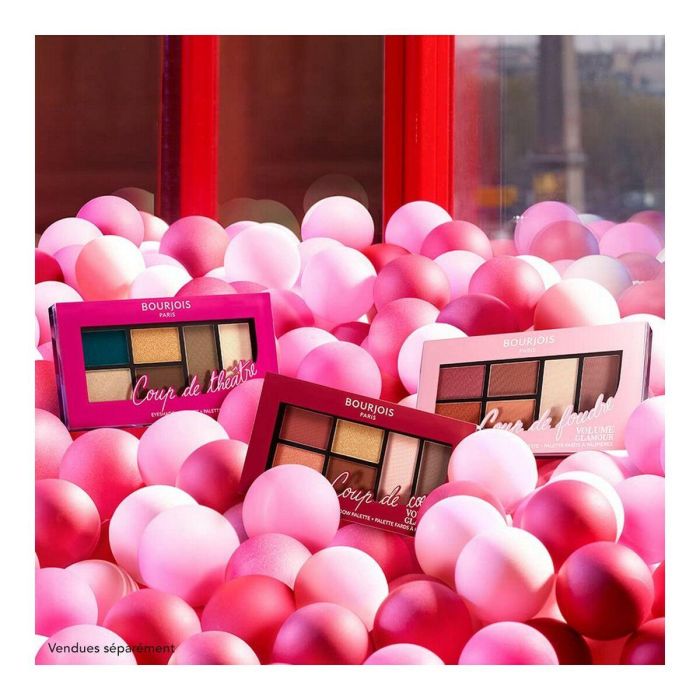 Bourjois #01-intense Paleta Sombra Ojos VOLUME GLAMOUR coup de coeur Ultra Pigmentada Larga Duración Polvo 8.4g 2