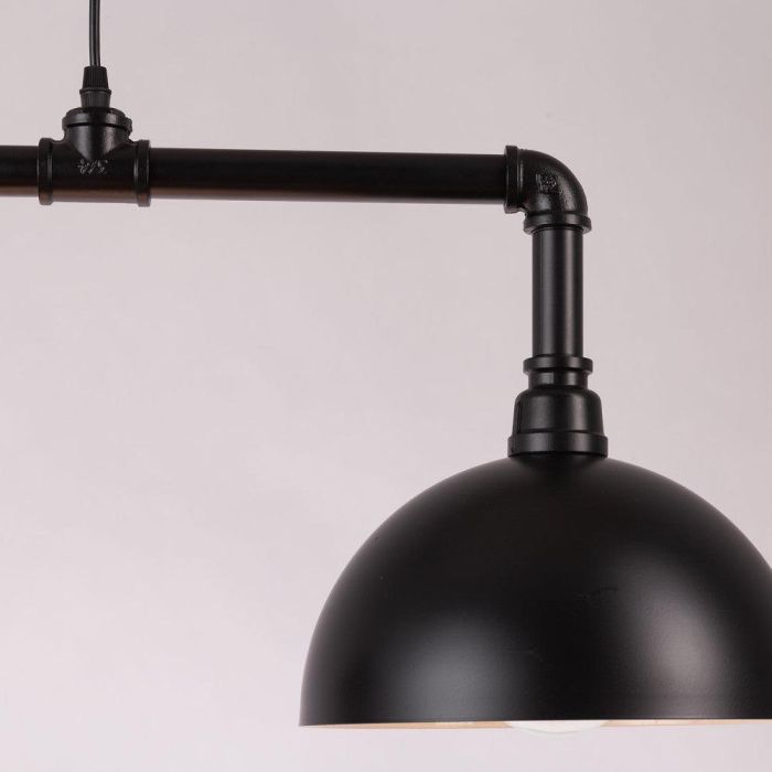 SKD-P80016 Lámpara Colgante de Metal Arlington, Diseño Elegante Industrial, para Comedor Dormitorio Cocina. Compatible E27 LED. 2