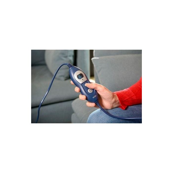 MANTA ELÉCTRICA SOLAC REIKIAVIK SINGLE - 160W - TECNOLOGÍA SENSFORT - 6 NIVELES TEMPERATURA - 160*100cm - FRANELA EXTRASUAVE REVERSIBLE - S092302000 2