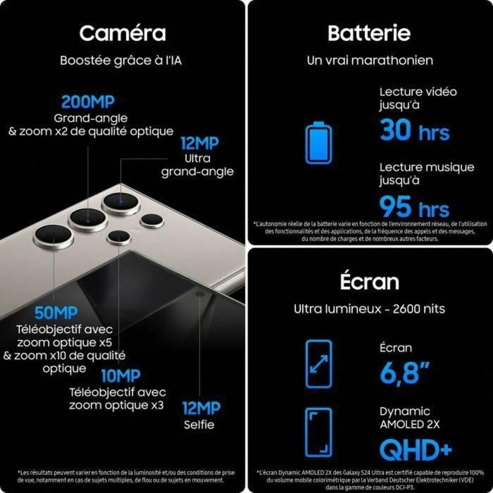 Smartphone Samsung Galaxy S24 Ultra 6,8" 12 GB RAM 256 GB Gris 3 Smartphone Samsung Galaxy S24 Ultra 6,8" 12 GB RAM 256 GB Gris 3