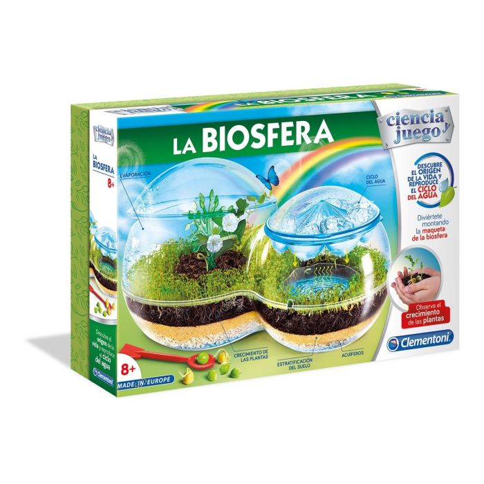 Clementoni 55283 La Biosfera - Kit Científico Educativo para Niños: Aprende el Ciclo del Agua y Germinación de Plantas, +8 años 3 Clementoni 55283 La Biosfera - Kit Científico Educativo para Niños: Aprende el Ciclo del Agua y Germinación de Plantas, +8 años 3