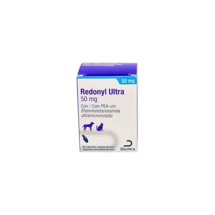 Dechra Redonyl Ultra 50 mg 60 Cápsulas - Suplemento para Dermatosis en Perros y Gatos