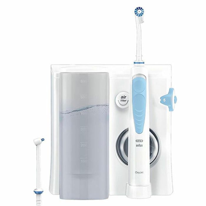 Oral-B Oral Health Center Water Flosser: hilo dental, 1 cánula Oxyjet, 1 cánula de chorro de agua