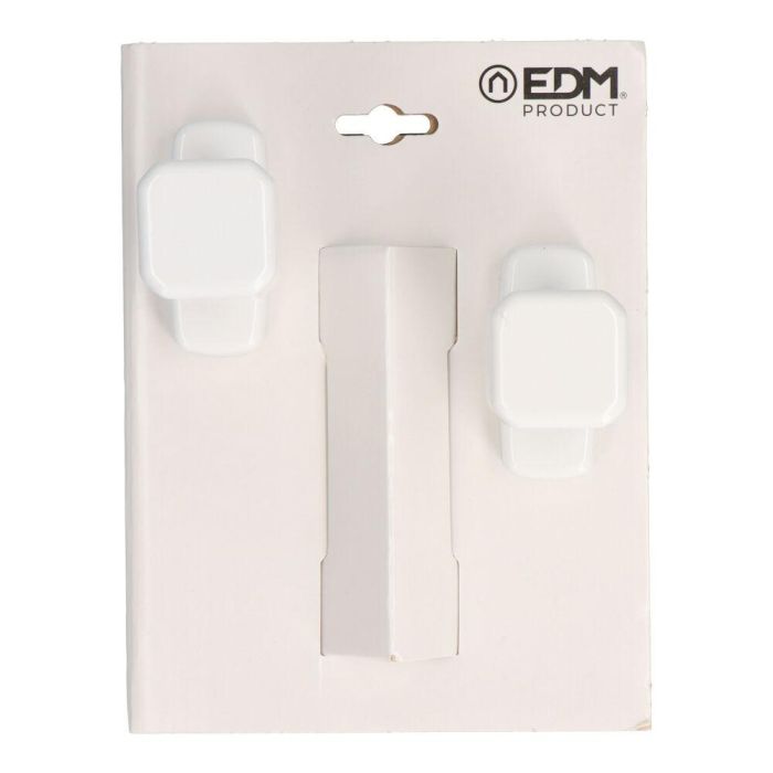 Edm Juego Pomo Recuperable 6807 Aluminio Blanco Edm Juego Pomo Recuperable 6807 Aluminio Blanco