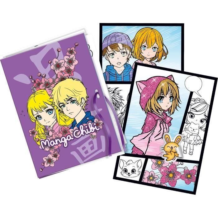 Lansay LAN3181860205303 Magic Lign Caja Repro Manga Chibi 100 ilustraciones - A partir de 7 años 2 Lansay LAN3181860205303 Magic Lign Caja Repro Manga Chibi 100 ilustraciones - A partir de 7 años 2