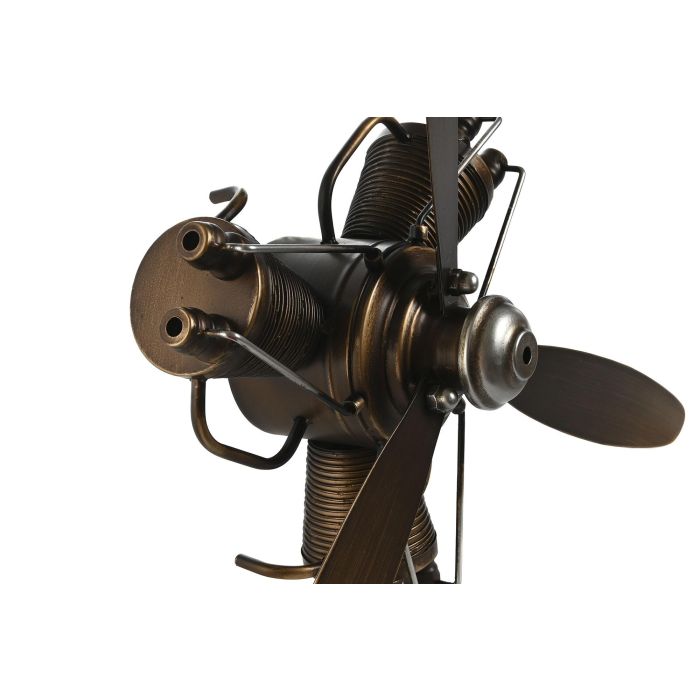 DKD Home Decor Decoracion Pared Loft Metal Marron Cobrizo 55 x 12 x 52 cm (2 Unidades) 1