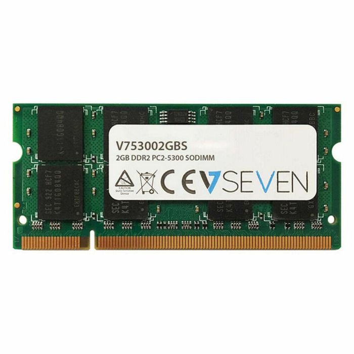 Memoria RAM V7 V753002GBS 2 GB CL5 Memoria RAM V7 V753002GBS 2 GB CL5